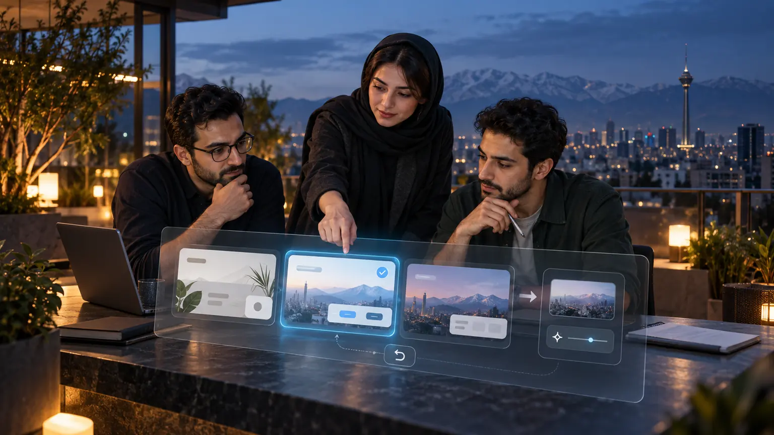 تیم محصول در حال طراحی تجربه قابلاعتماد و قابلکنترل برای محصول هوش مصنوعی